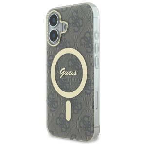 Guess GUHMP16MH4STW iPhone 16 Plus 6.7"  brązowy/brown hardcase IML 4G MagSafe