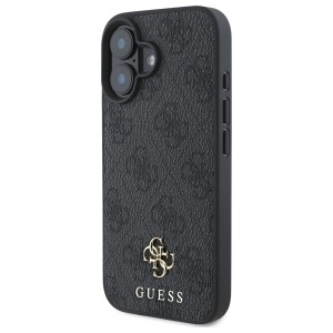 Guess GUHMP16SP4SM4MK iPhone 16 6.1"     czarny/black hardcase 4G Small Classic MagSafe