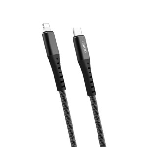XO kabel PD NB123  / USB-C - Lightning 1,0 m 18W czarny/black