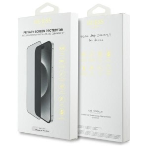 Guess GUTGP16XBOKGCIP iPhone 16 Pro Max  6.9" Screen Protector Privacy 2.5D Outline - ochrona wyświetlacza prywatyzująca