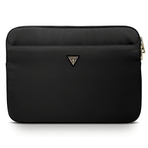 Guess Sleeve GUCS13NTMLBK 13" czarny/black Nylon Triangle Logo