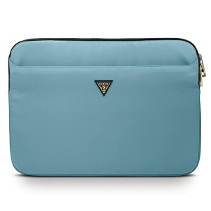 Guess Sleeve GUCS13NTMLLB 13" niebieski/blue Nylon Triangle Logo