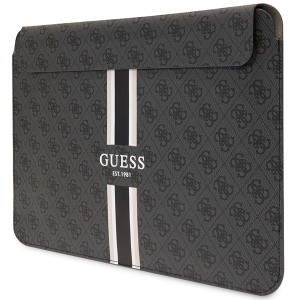 Guess Sleeve GUCS14P4RPSK 14" czarny/black 4G Printed Stripes
