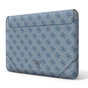 Guess Sleeve GUCS14P4TB 14" niebieski/blue 4G Uptown Triangle logo