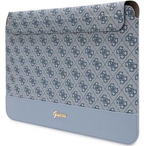Guess Sleeve GUCS14PS4SGB 14" niebieski/blue 4G Stripe Metal Logo