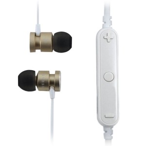 Guess słuchawki Bluetooth GUEPBTGObiało-złoty/white & gold