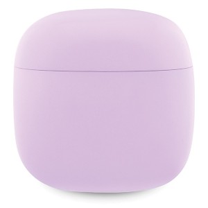 Guess słuchawki Bluetooth GUTWST26PSUTWS + stacja dokująca fioletowy/purple Classic EST Logo