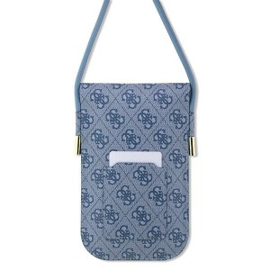 Guess Torebka GUOWBP4SNSBniebieski/blue 4G Metal Script Logo