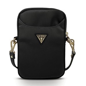 Guess Torebka GUPBNTMLBK czarna/blackNylon Triangle Logo