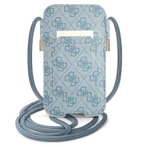 Guess Torebka GUPHM4GDBL 6,1"niebieski/blue hardcase 4G Stripe