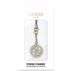 Guess zawieszka GUCPM4DRD Phone Strap4G Rhinestone Charm