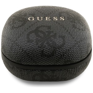 Słuchawki TWS ENC Guess 4G Classic Metal Logo czarny