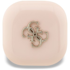 Słuchawki TWS Guess 4G Metal Logo różowy