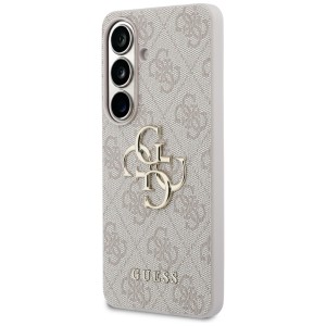 Etui Guess 4G Big Metal Logo do Samsung  Galaxy S26 różowy