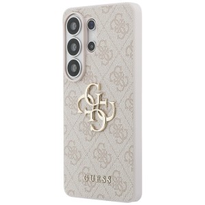 Etui Guess 4G Big Metal Logo do Samsung  Galaxy S26 Ultra różowy