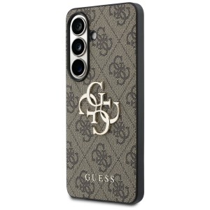 Etui Guess 4G Big Metal Logo do Samsung  Galaxy S26+ brązowy