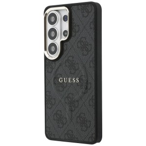 Etui Guess 4G Embossed Ring MagSafe do   Samsung Galaxy S26 Ultra czarny