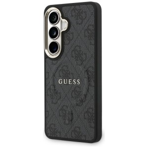 Etui Guess 4G Embossed Ring MagSafe do   Samsung Galaxy S26+ czarny