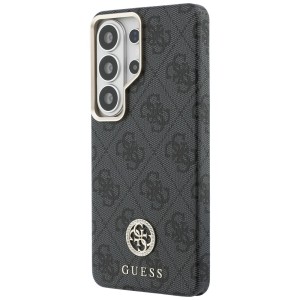 Etui Guess 4G Rhinestone Round Logo      MagSafe do Samsung Galaxy S26 Ultra czarny