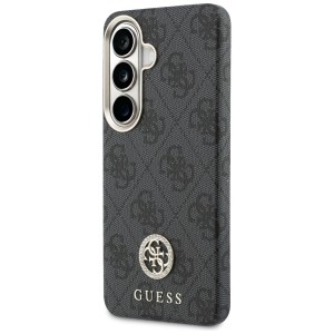 Etui Guess 4G Rhinestone Round Logo      MagSafe do Samsung Galaxy S26+ czarny