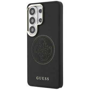 Etui Guess Perforated Logo MagSafe do    Samsung Galaxy S26 Ultra czarny