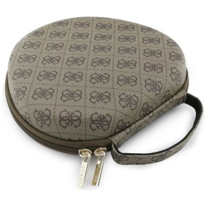Etui na słuchawki Guess Carry Box        brązowy