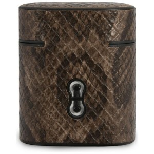 Guess GUACA2PUSNSMLBR AirPods 1/2 cover brązowy/brown Python Collection