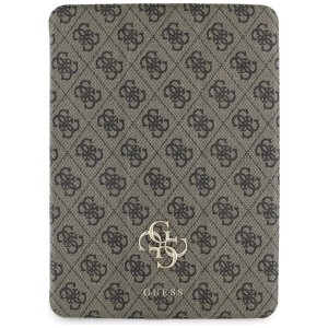 Guess GUFC11RM24PS4SGW iPad Air 11" M2   2024 / M3 2025 / M4 2026 brązowy/brown Magnetic 4G Big Logo