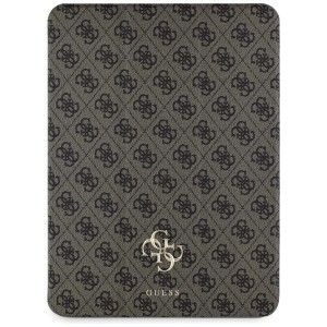 Guess GUFC13PM24PS4SGW iPad Pro 13" M4   2024 / M5 2025 brązowy/brown Magnetic 4G Big Logo