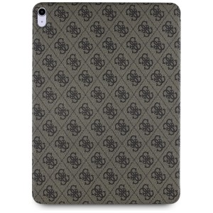 Guess GUFC13RM24PS4SGW iPad Air 13" M2   2024 / M3 2025 / M4 2026  brązowy/brown Magnetic 4G Big Logo