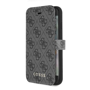 Guess GUFLBKI84GG iPhone 7/8/SE 2020/ SE 2022 grey/szary book 4G