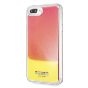 Guess GUHCI8LGLCPI iPhone 7/8 Plusróżowy/pink hard case California Glow in the dark
