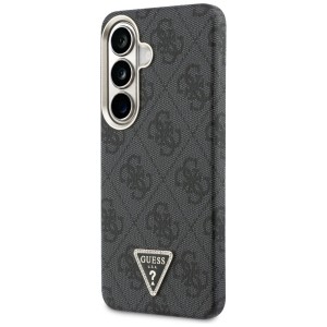Etui Guess 4G Triangle Logo MagSafe do   Samsung Galaxy S26+ czarny