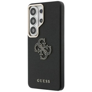 Etui Guess Grained Big 4G Metal Logo do  Samsung Galaxy S26 Ultra czarny