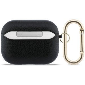 Etui Guess Grained Classic Logo do       AirPods Pro 3 czarny