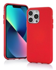 Etui Silicone Case do iPhone 14 Pro Max 6,7" red