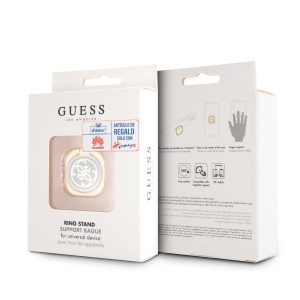 Guess Ring stand GURSEQGBK złoto-czarny/gold & black 4G