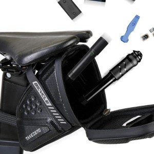 Etui/sakwa pod siodełko TAKEZERO TZ07    uchwyt rowerowy czarna/black
