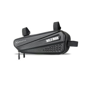 WILDMAN Etui/sakwa na ramę roweru M ES4  1.2L uchwyt rowerowy czarna/black
