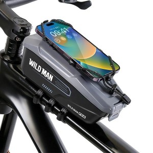 WILDMAN Etui/uchwyt na rower FK6sakwa na ramę szaro-czarna/grey-black
