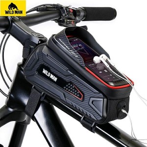 WILDMAN Etui/uchwyt rowerowy M M30 1L    sakwa na ramę czarna/black