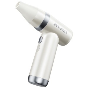 Wielofunkcyjny wiatrak AWEI F40 3w1      3300mAh biały