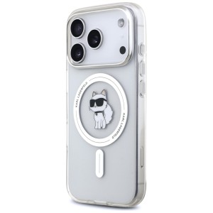 Etui Karl Lagerfeld IML Choupette        MagSafe do iPhone 17 Pro przezroczysty