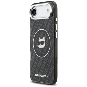 Etui Karl Lagerfeld IML Choupette Head   Logo MagSafe do iPhone Air czarny