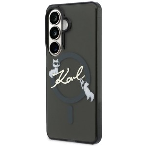 Etui Karl Lagerfeld IML KC Script        MagSafe do Samsung Galaxy S26 czarny