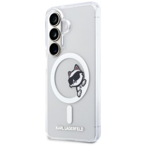Etui Karl Lagerfeld IML Peekaboo         Choupette MagSafe do Samsung Galaxy S26+ przezroczysty