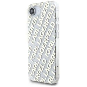 Etui Karl Lagerfeld IML Repeat Logo do   iPhone 16e / 17e złoty