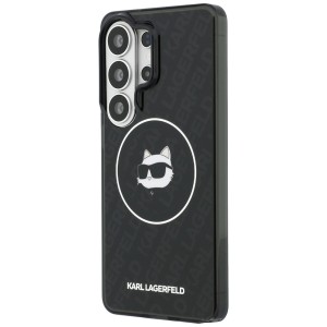 Etui Karl Lagerfeld IML Repeated         Choupette MagSafe do Samsung Galaxy S26 Ultra czarny