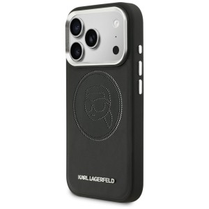 Etui Karl Lagerfeld K Head Point Logo    MagSafe do iPhone 17 Pro czarny