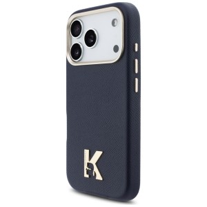 Etui Karl Lagerfeld Karl Head Logo       MagSafe do iPhone 17 Pro Max niebieski